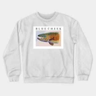 Blue Cheek Crewneck Sweatshirt